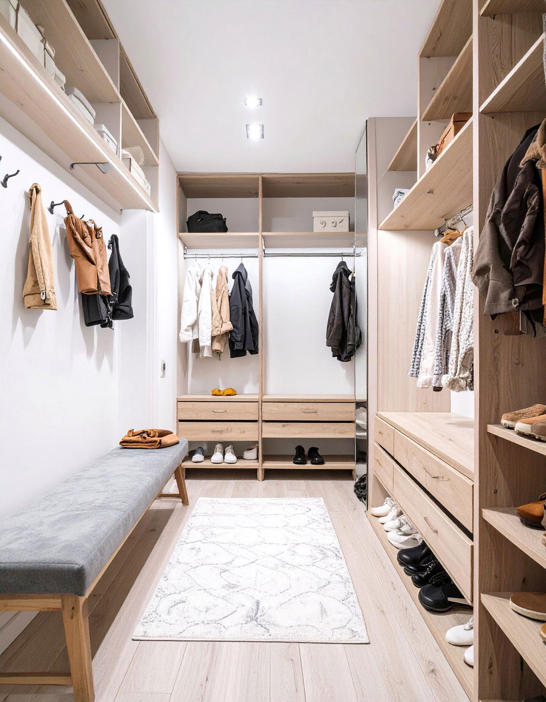 The Walk In Entryway Closet - 30 coat closet ideas