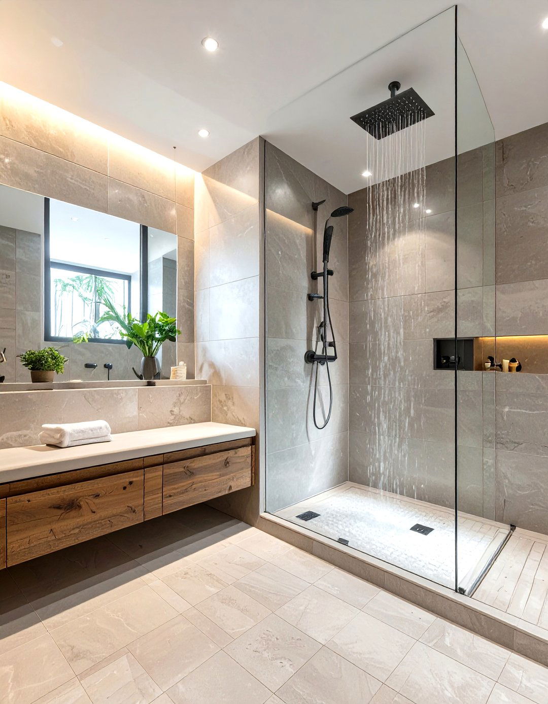 The Walk In Shower Bathroom - 30 luxury bathroom ideas