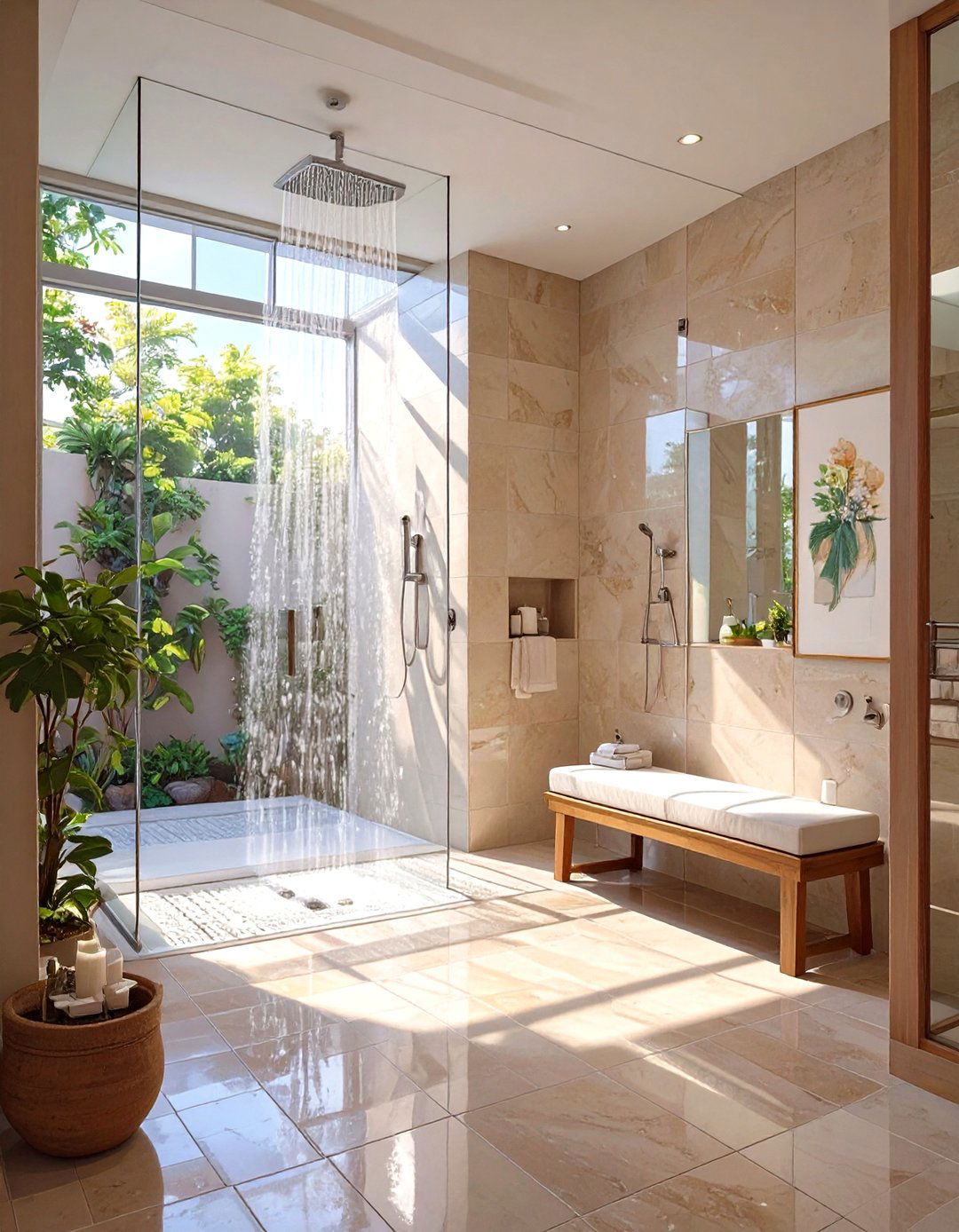 The Walk In Shower Room - 30 master bathroom ideas photo gallery