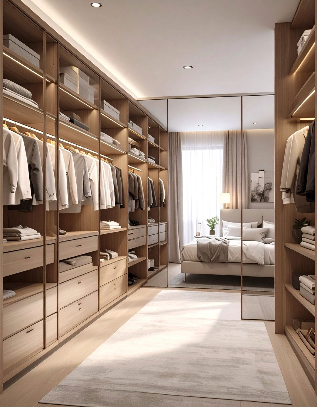 The Walk Through Closet - 30 modern closet design ideas