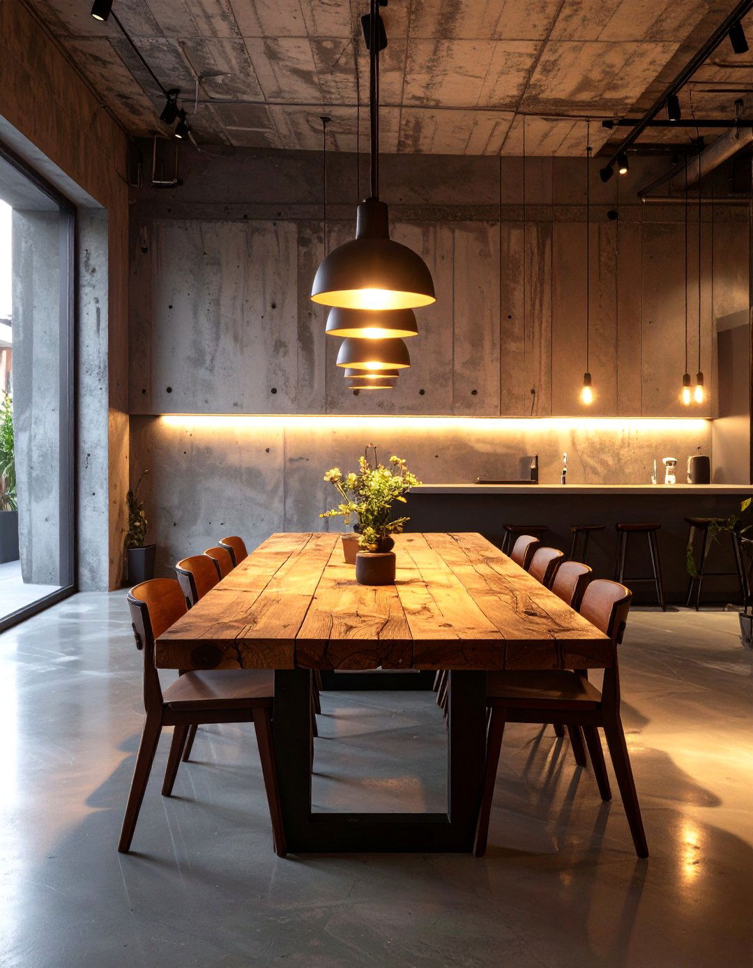 The Warm Brutalist Dining Area - 30 brutalism interior design ideas