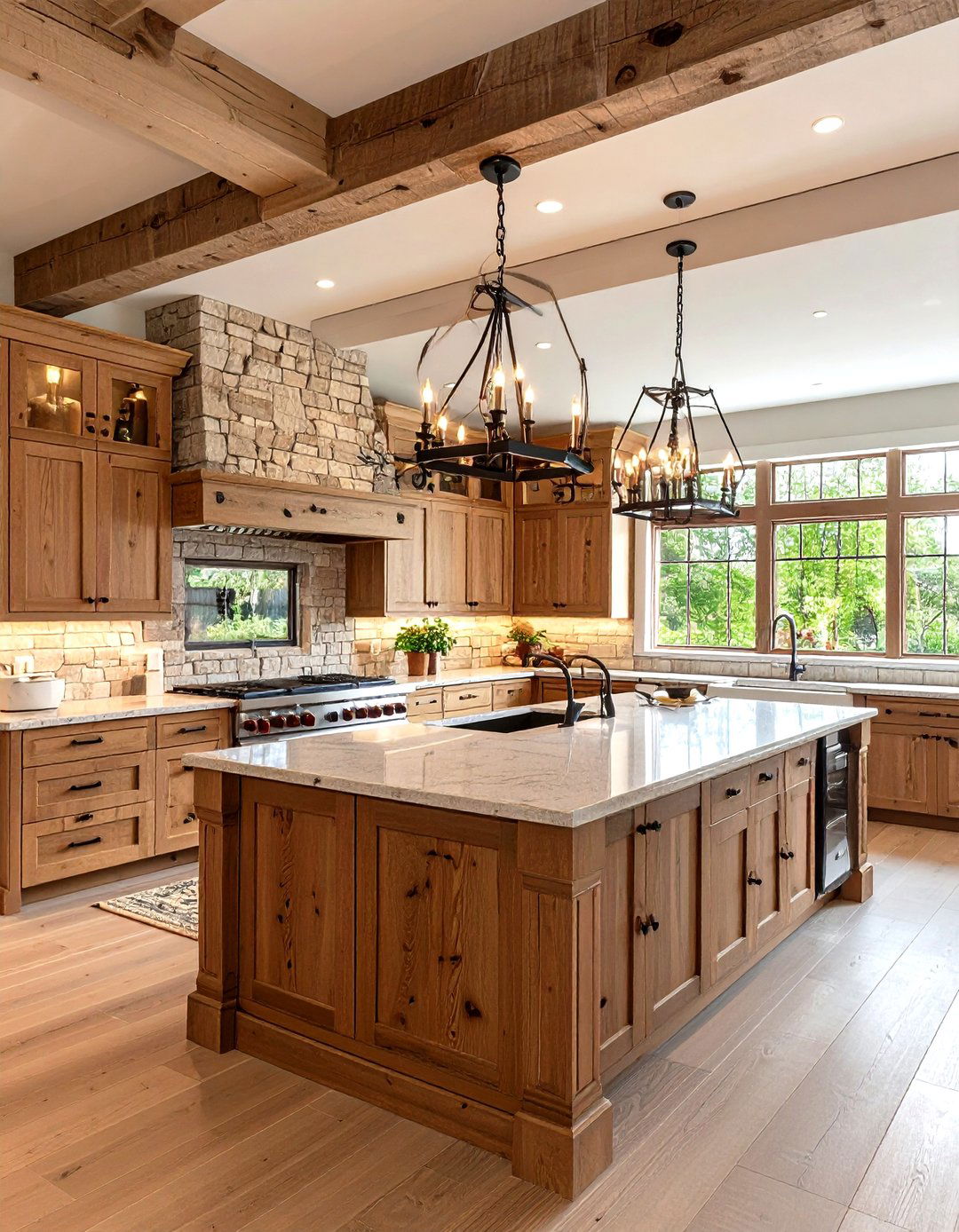The Warm Rustic Kitchen - 30 kitchen design gallery ideas