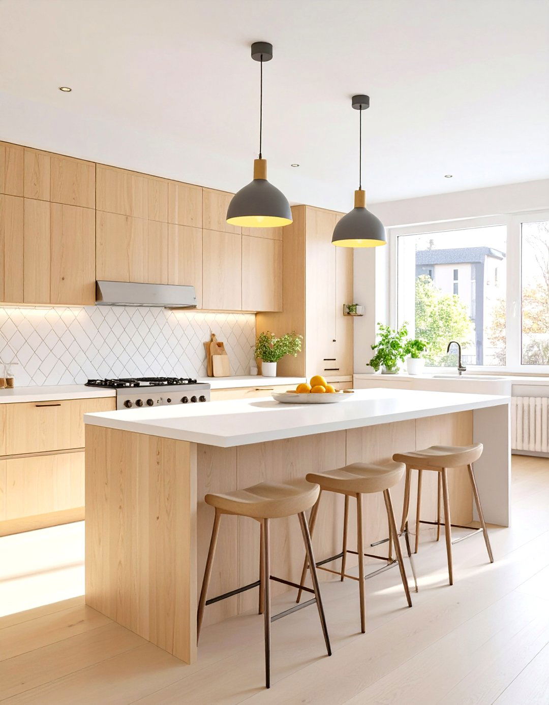The Warm Scandinavian Kitchen - 30 custom kitchen design ideas