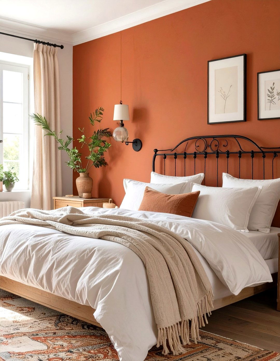 The Warm Terracotta Bedroom - 30 french country bedroom ideas