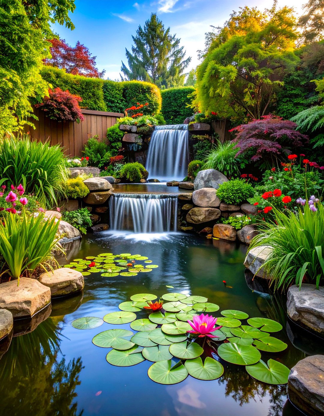 The Water Garden - 30 how to design a garden ideas