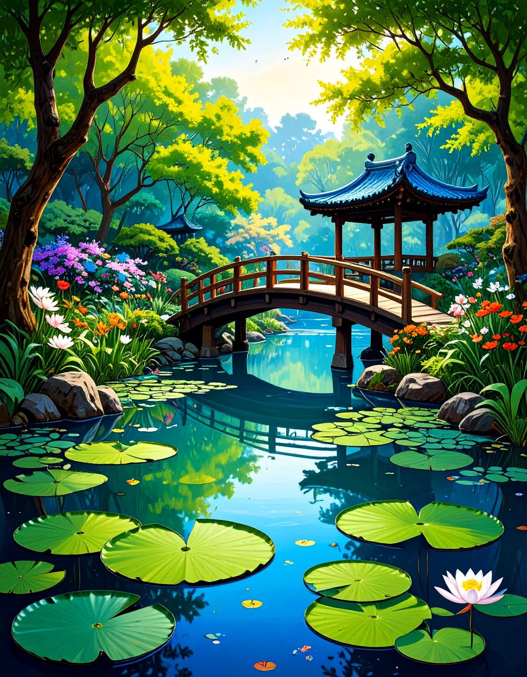 The Water Lily Monet Pond - 30 lego ideas botanical garden