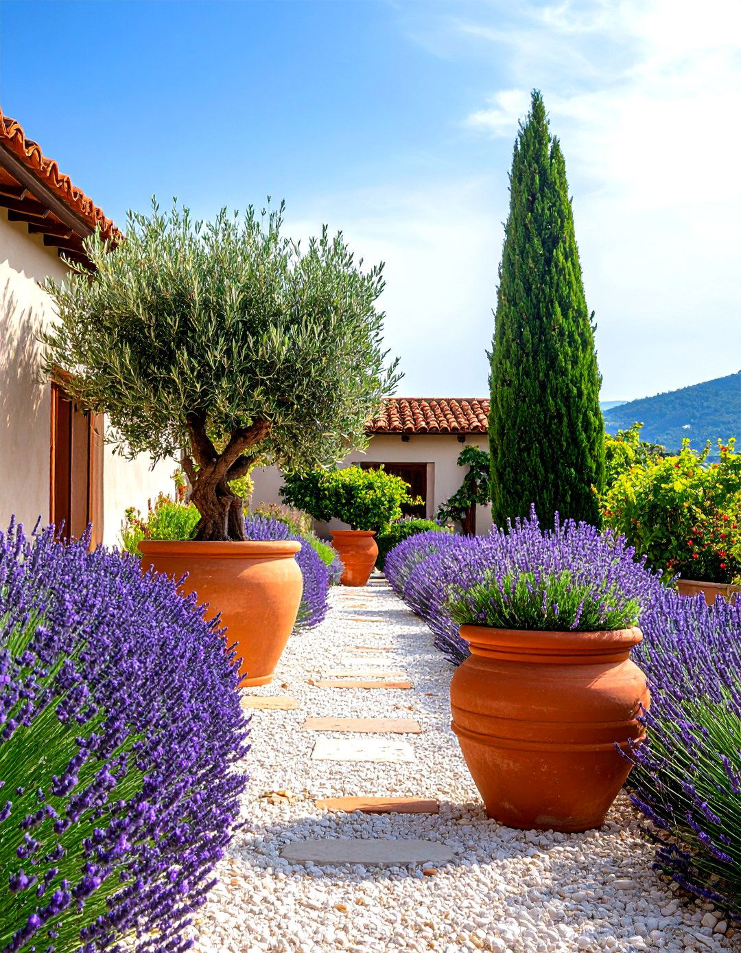 The Water Wise Mediterranean Garden - 30 front yard garden ideas
