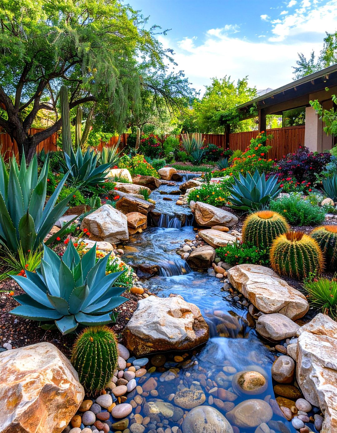 The Water Wise Rock Garden - 30 desert backyard ideas
