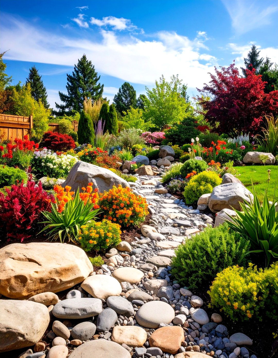 The Water Wise Rock Garden - 30 landscaping backyard ideas