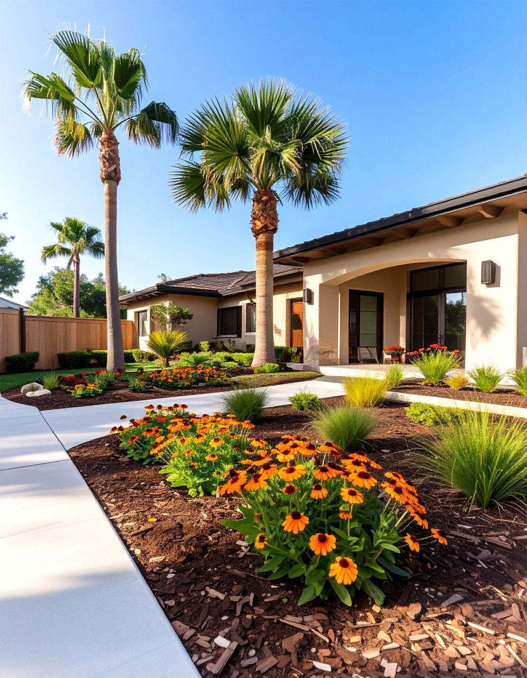 The Water Wise Xeriscape Design - 30 curb appeal florida front yard landscaping ideas
