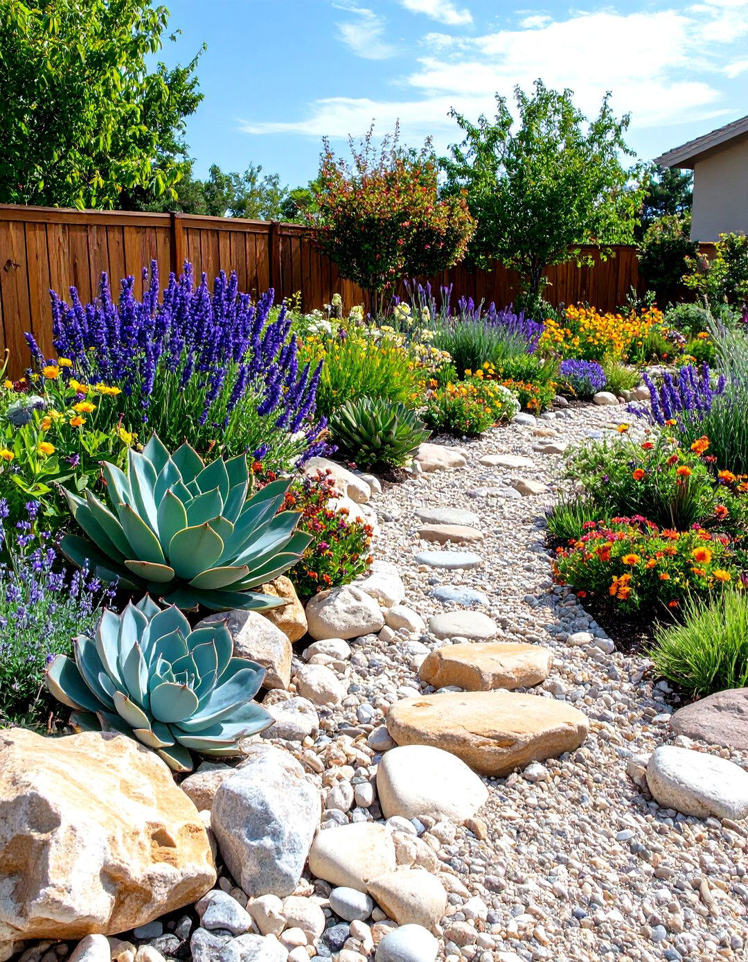 The Water Wise Xeriscape Design - 30 front yard curb appeal ideas