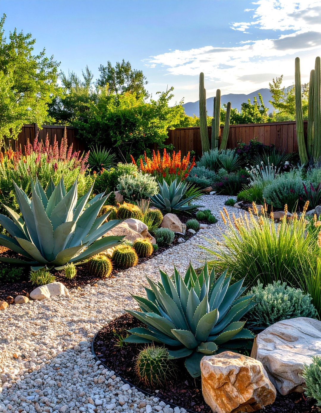 The Water Wise Xeriscape Garden - 30 flower garden designs