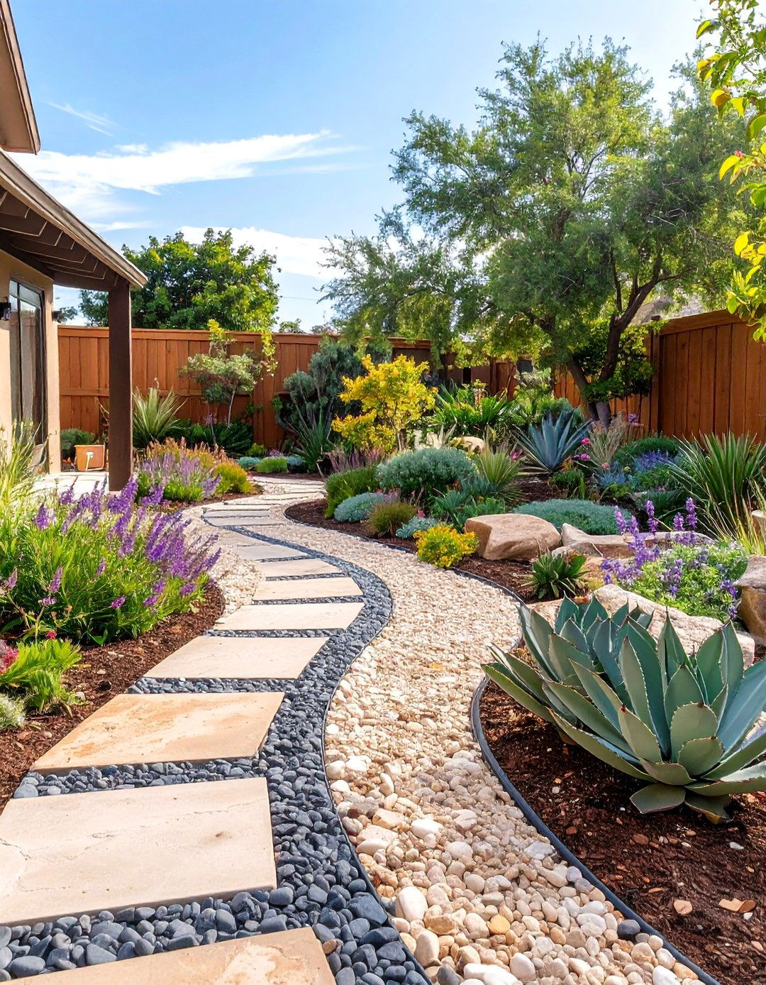 The Water Wise Xeriscape Garden - 30 back yard garden ideas
