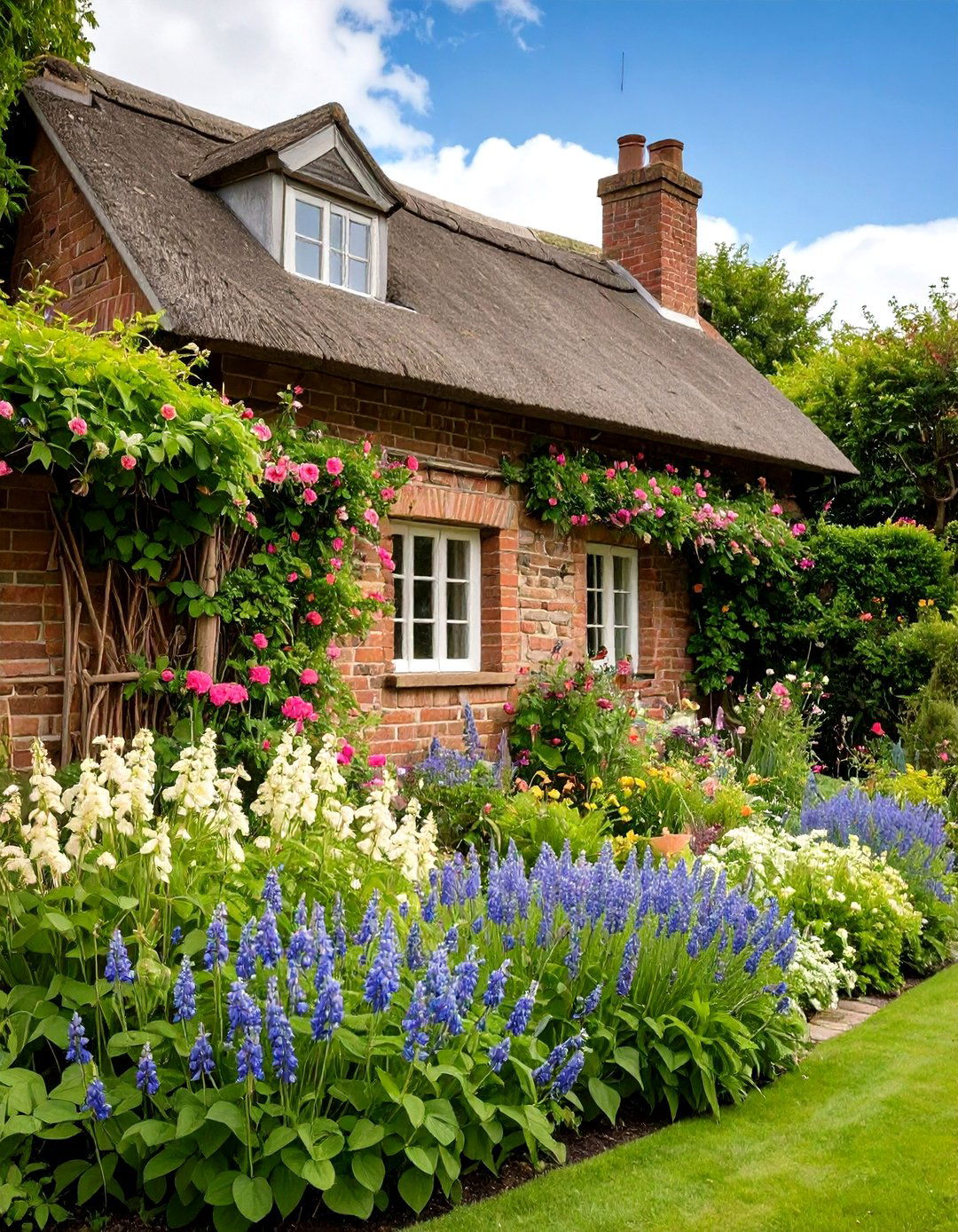 The Wattle Fence Garden Wall - 30 garden wall ideas
