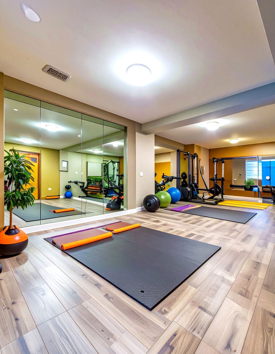 The Wellness and Fitness Basement Sanctuary - 30 basement apartment ideas