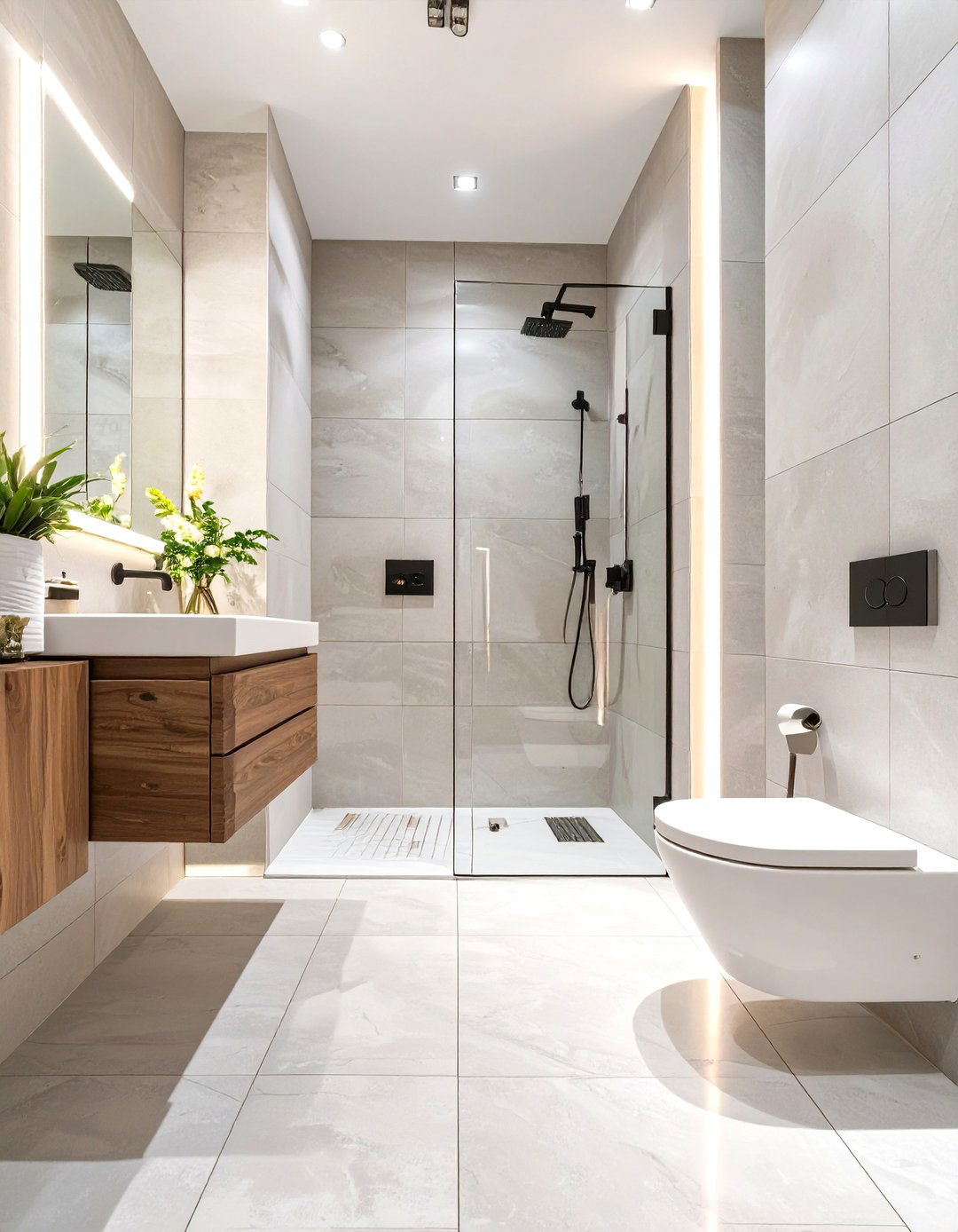 The Wet Room Bathroom Design - 30 bathroom decor ideas 2025
