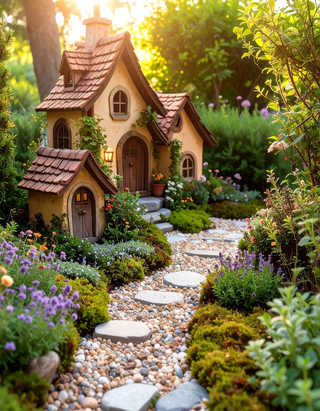 The Whimsical Fairy Garden Nook - 30 corner garden ideas