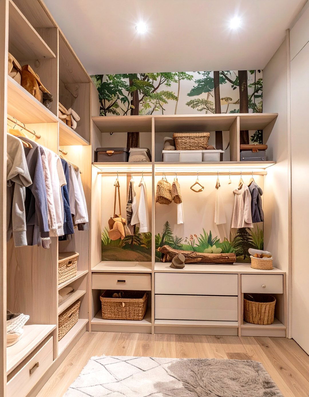 The Whimsical Forest Kids Closet - 30 kids closet ideas
