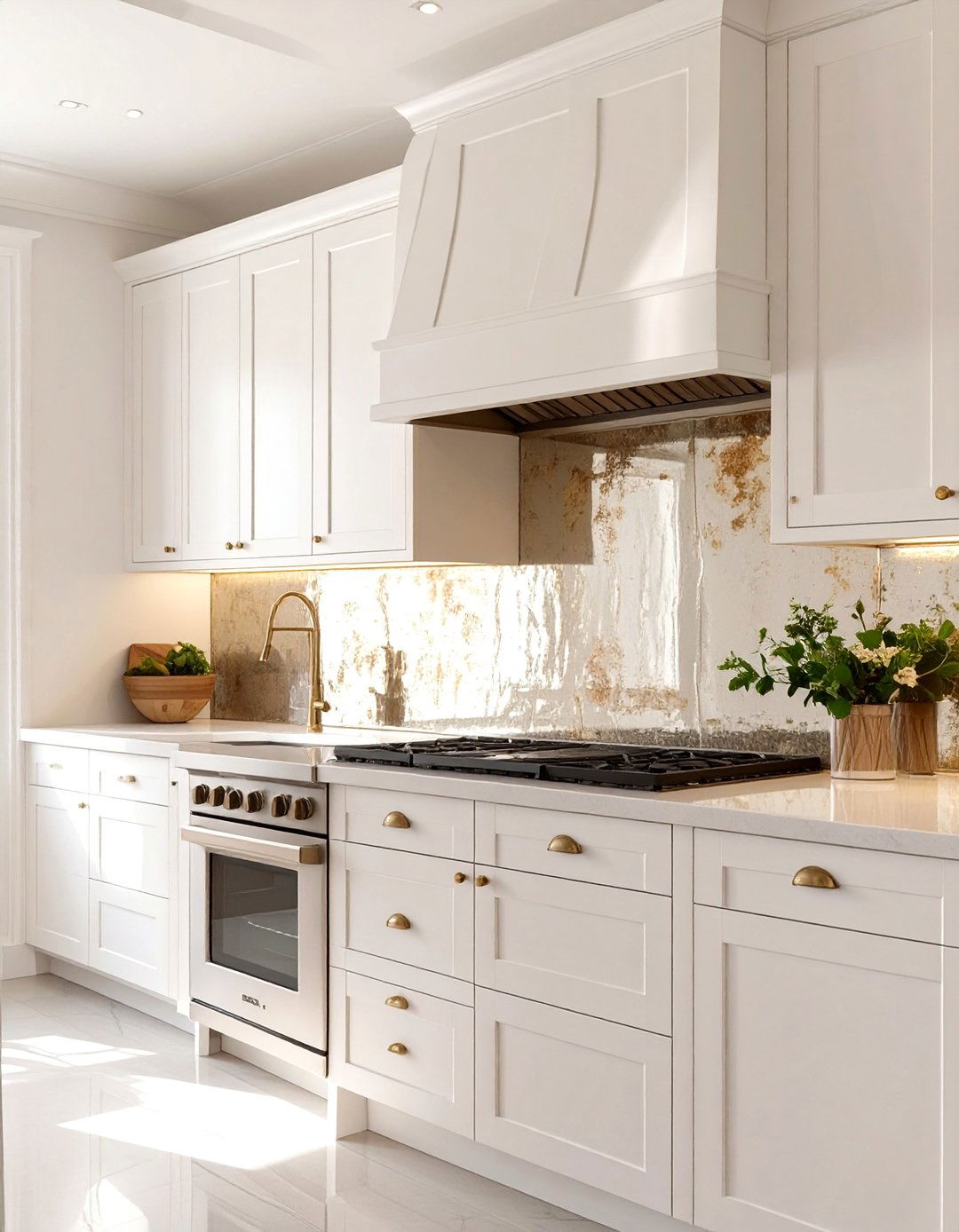 30 Modern All White Kitchen Ideas for Clean Living