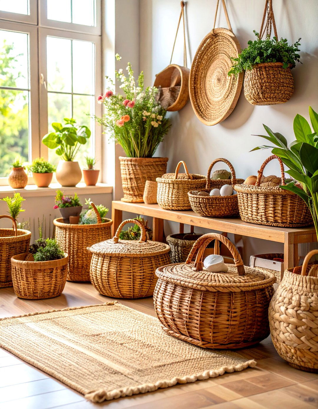 The Wicker Basket Collection - 30 living room toy storage ideas