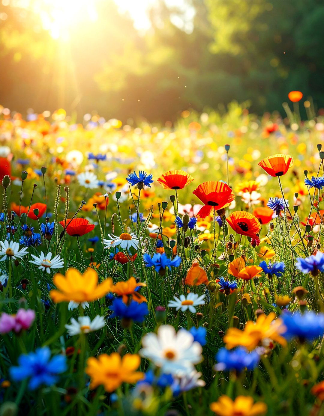 The Wildflower Meadow - 30 lego ideas botanical garden