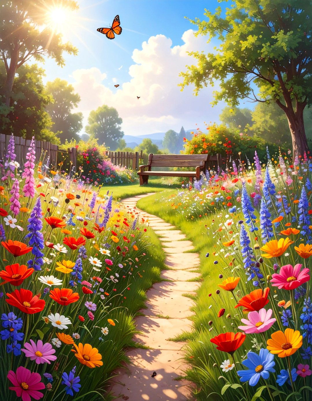 The Wildflower Meadow Escape - 30 low maintenance garden ideas