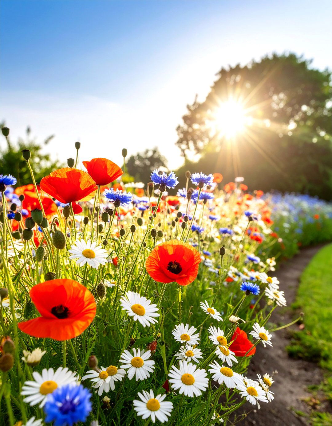 The Wildflower Meadow Garden - 30 english garden ideas