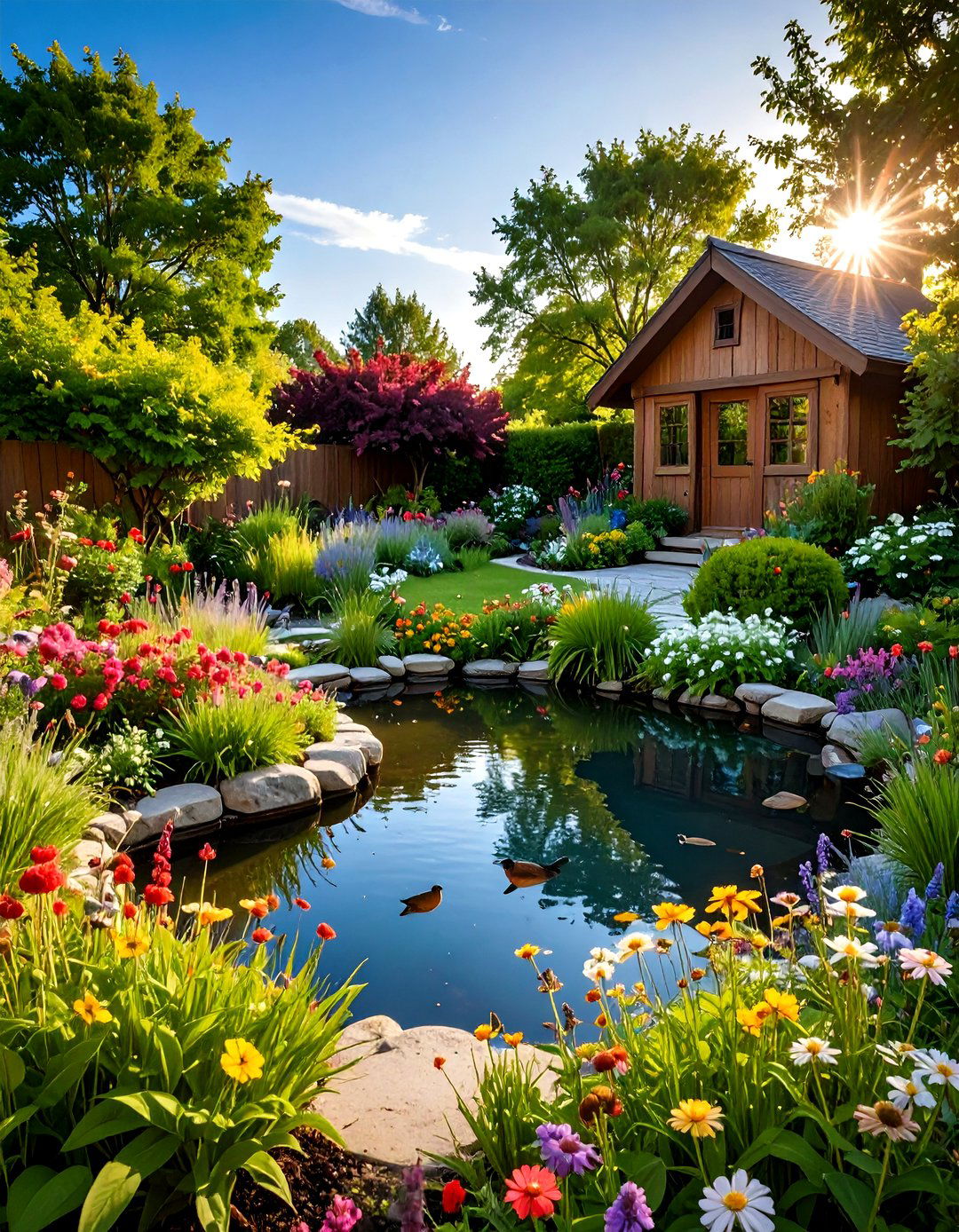 The Wildlife Friendly Garden - 30 how to design a garden ideas