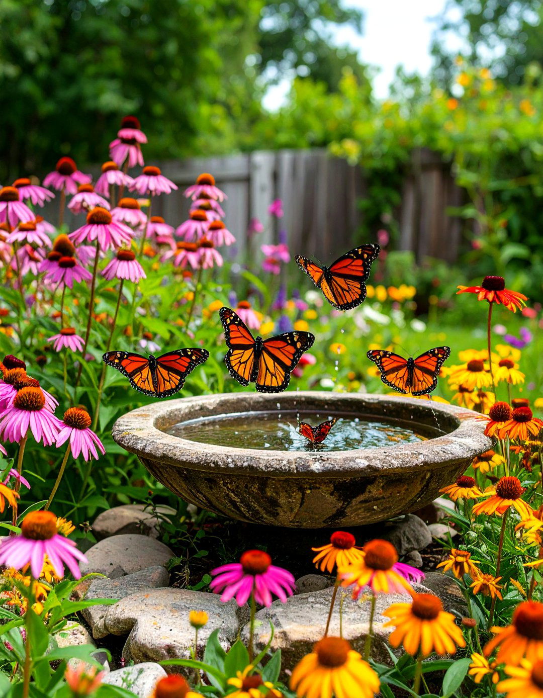 The Wildlife Habitat Garden - 30 backyard garden ideas