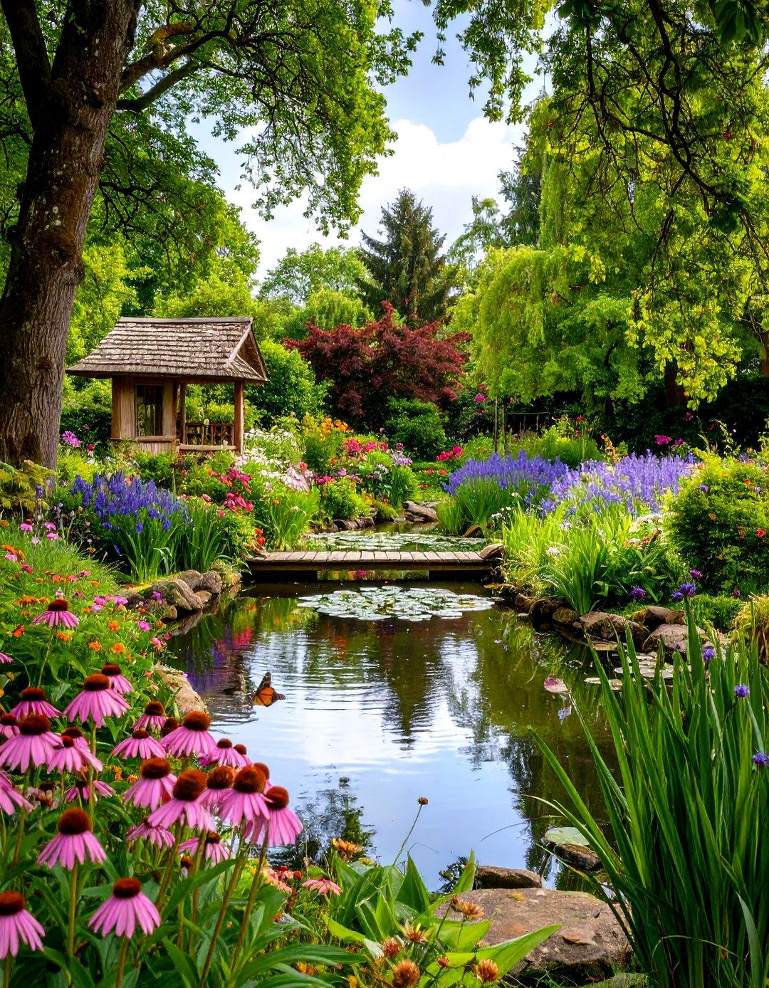 The Wildlife Habitat Garden - 30 english garden ideas