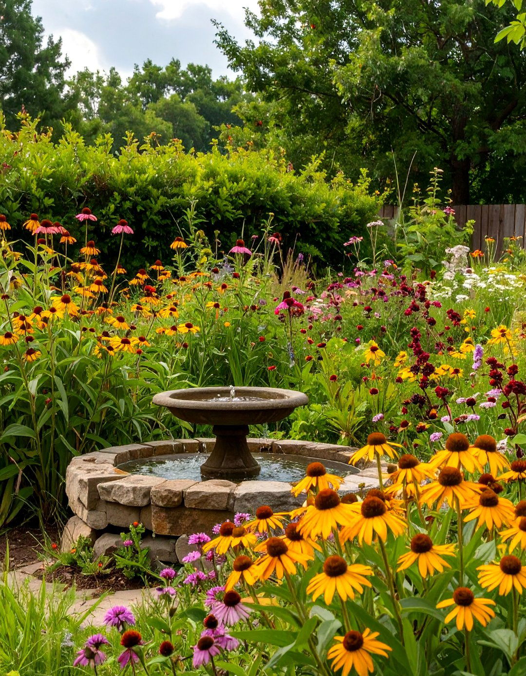 The Wildlife Habitat Garden - 30 back yard garden ideas