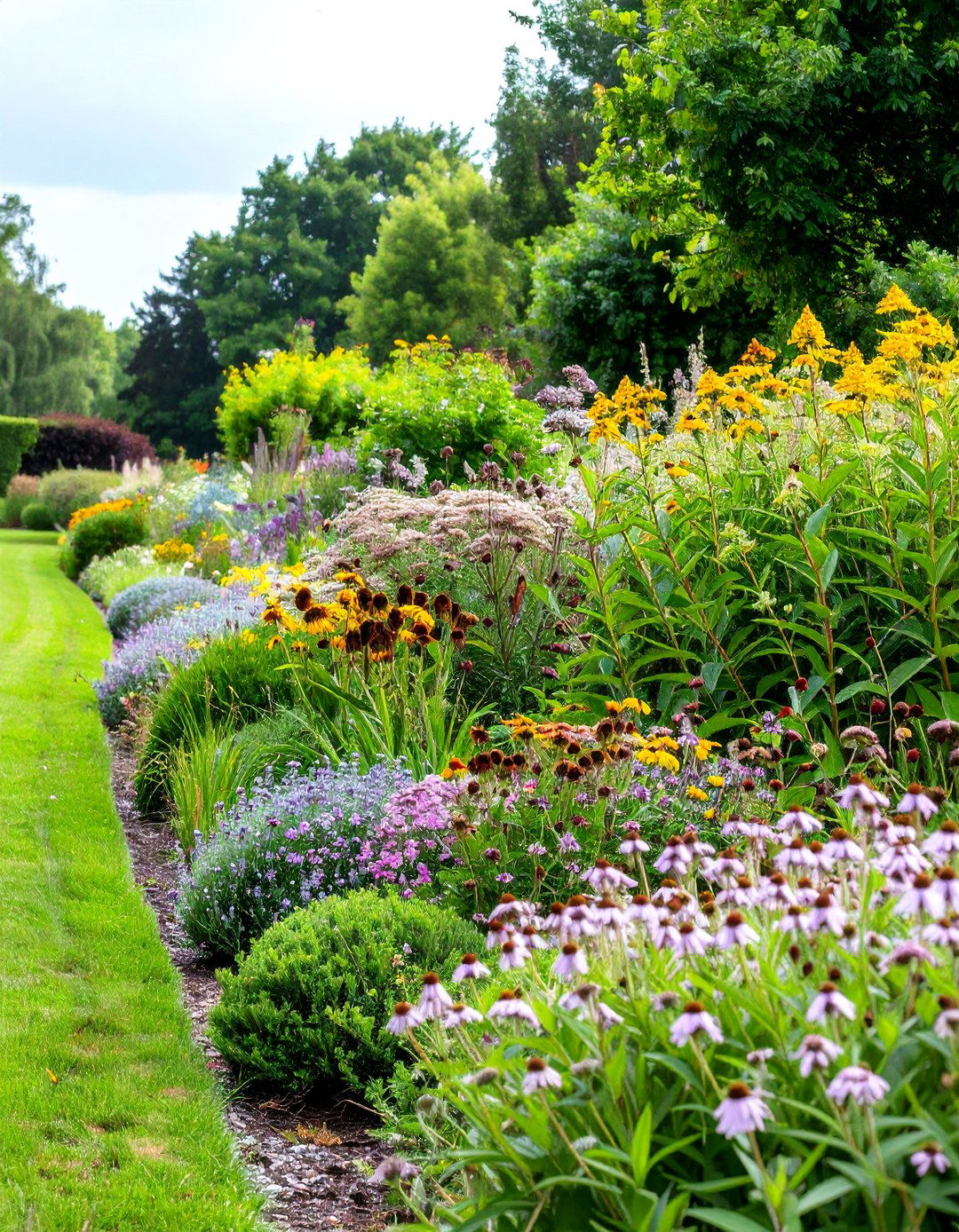 The Wildlife Habitat Hedgerow - 30 low maintenance perennial garden designs