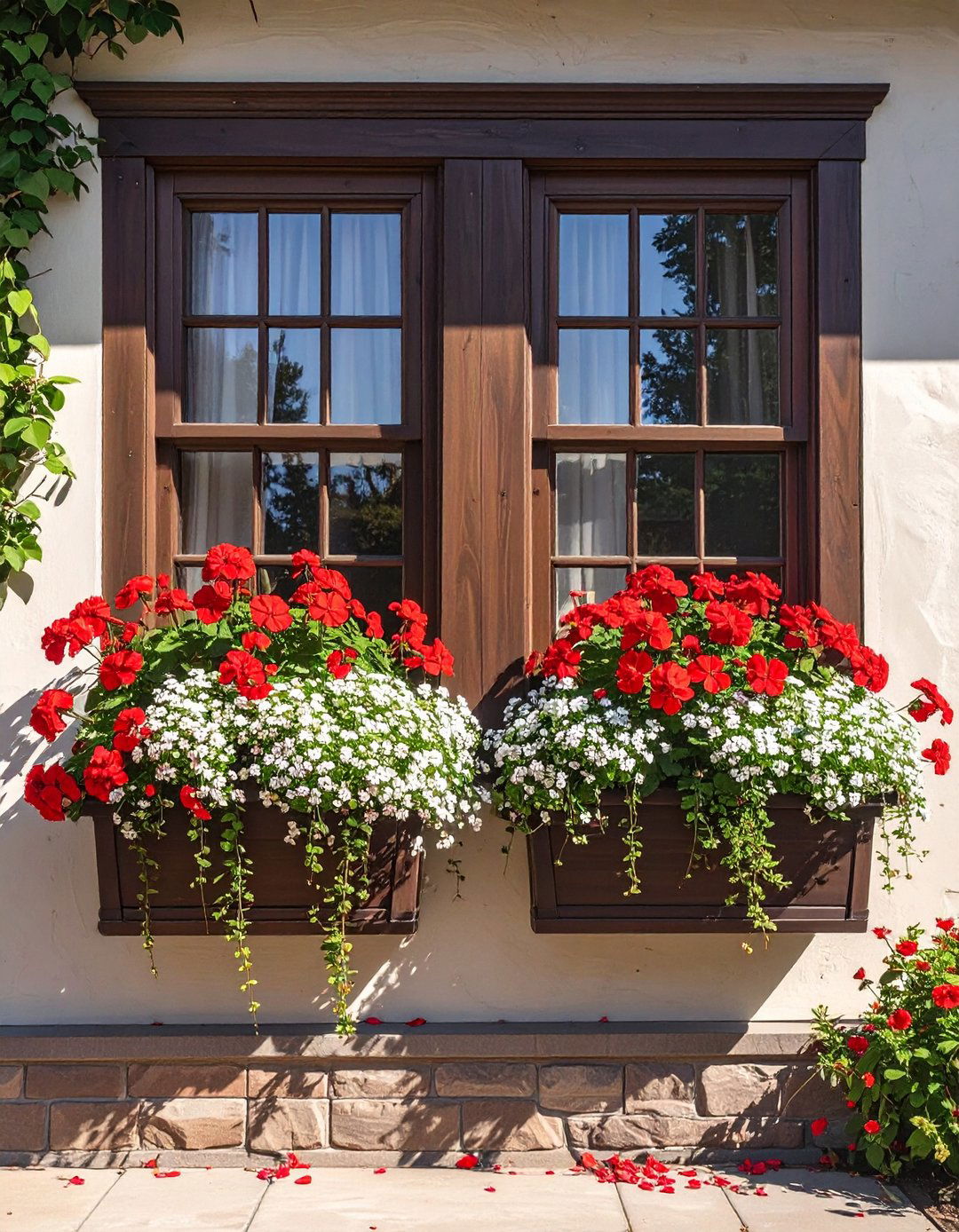 The Window Box Showcase - 30 budget cheap simple front yard landscaping ideas