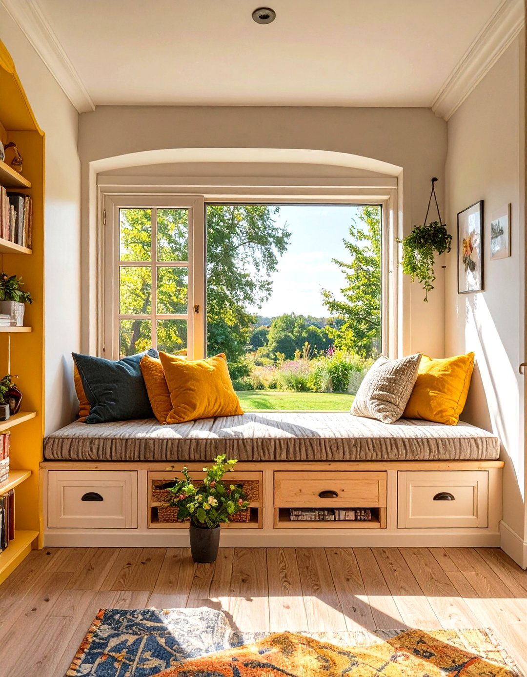 The Window Seat Sanctuary Man Cave - 30 tiny small man cave ideas