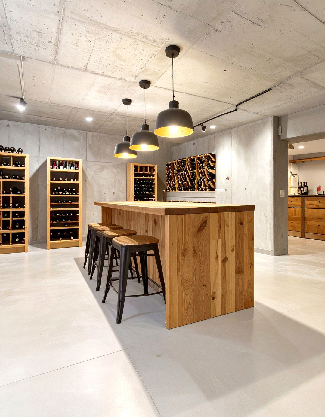 30 Modern Unfinished Basement Ideas for Extra Space - We Love Home Blog