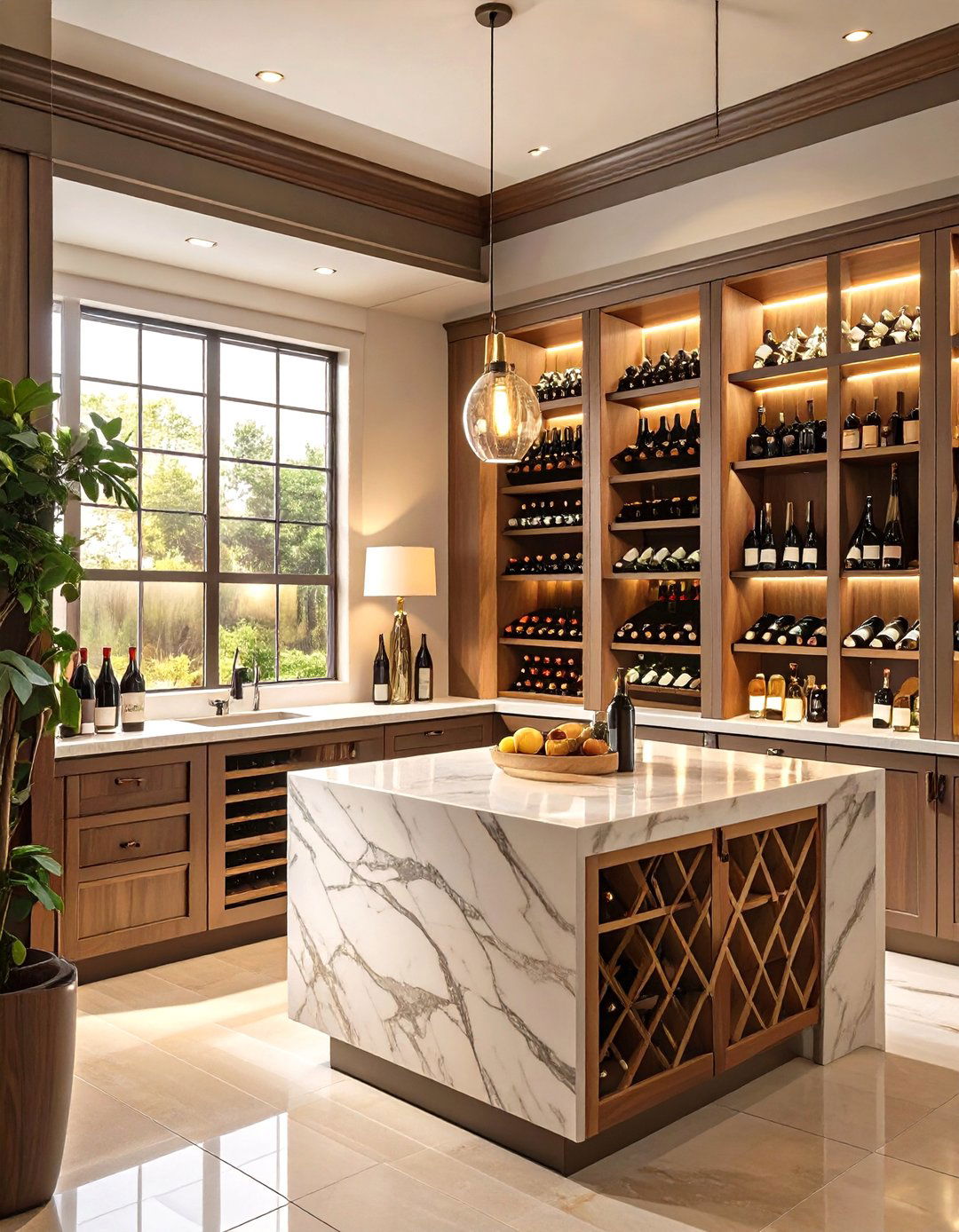 The Wine Connoisseurs Butlers Pantry - 30 butlers pantry walk in pantry ideas