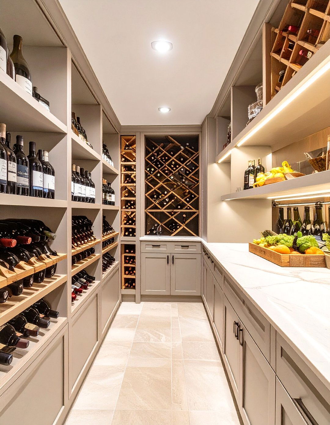 The Wine Connoisseurs Pantry - 30 ai pantry organization ideas