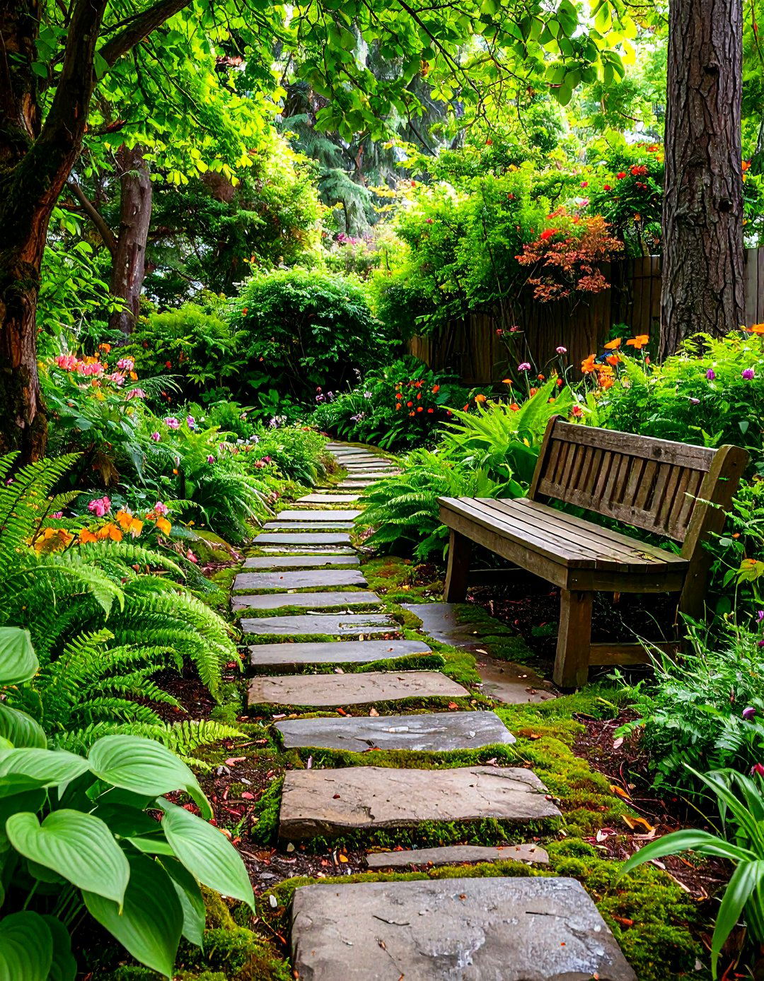 The Woodland Clearing Garden - 30 easy garden ideas
