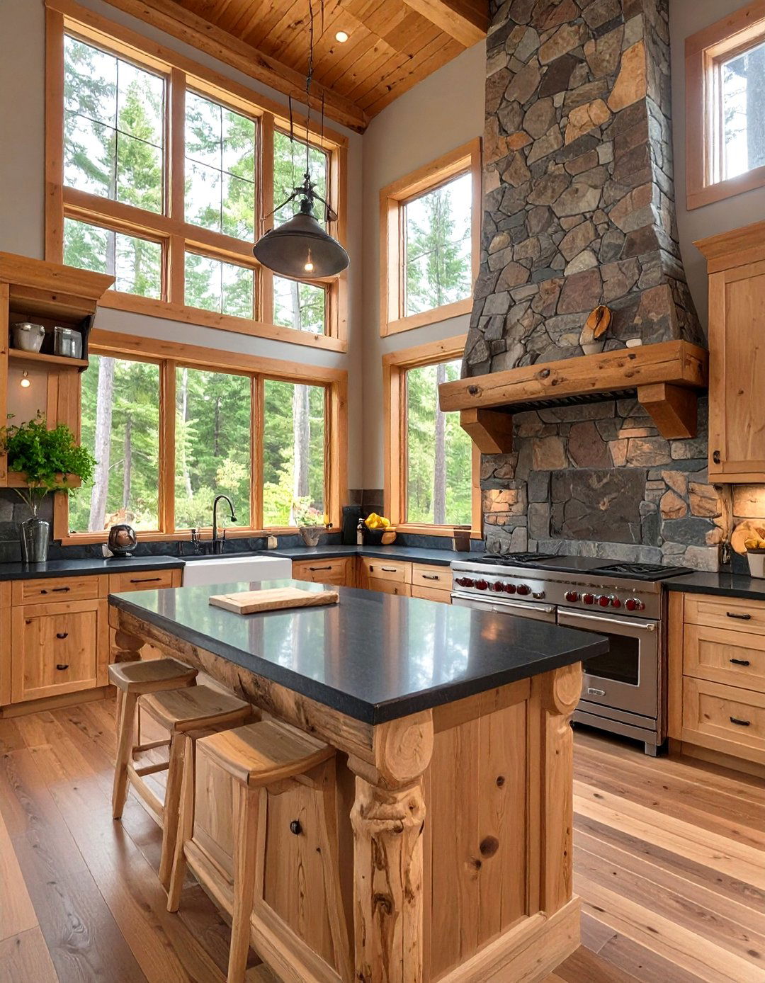 The Woodland Cottage Kitchen - 30 cottage kitchen ideas