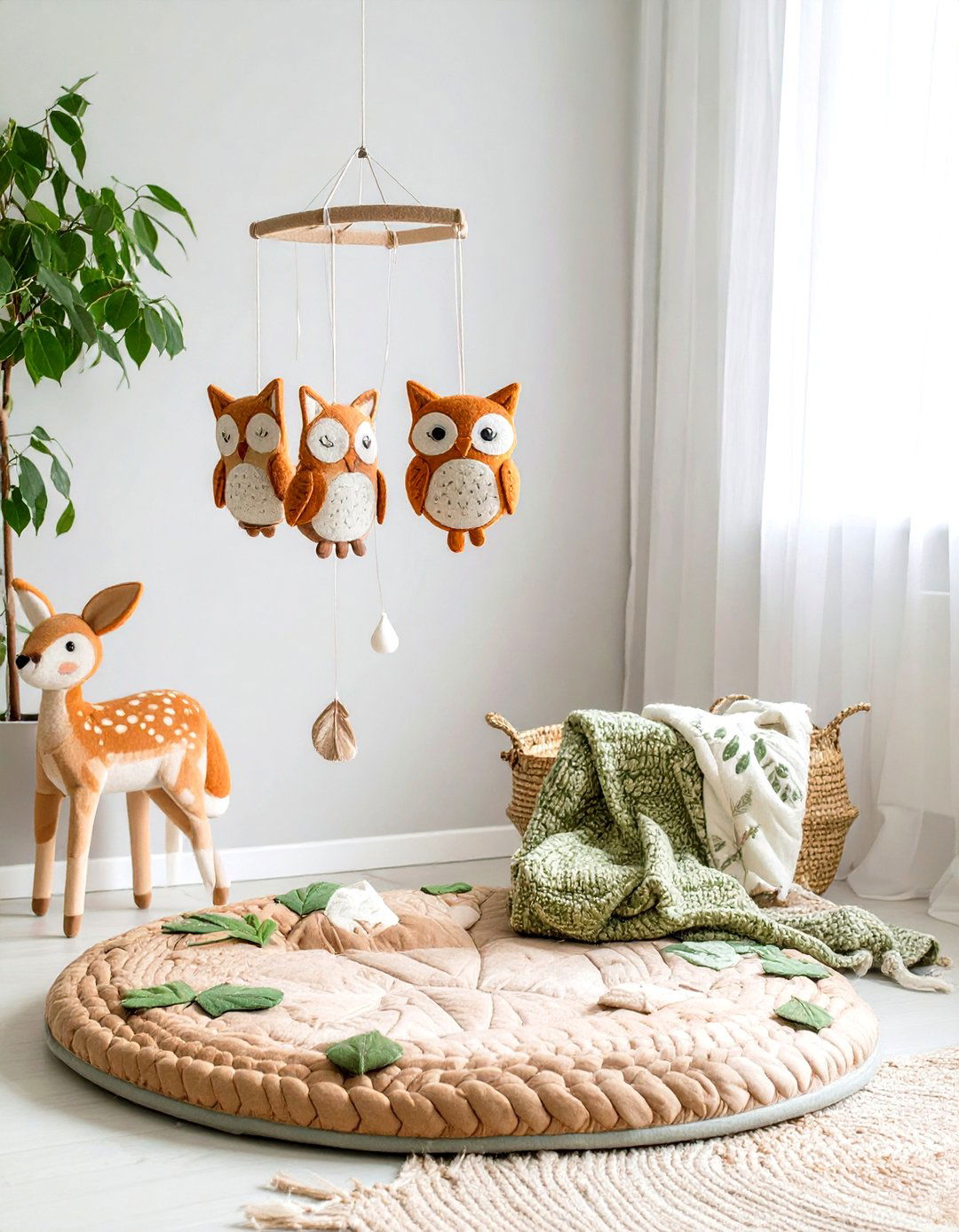 The Woodland Creature Nursery Set - 30 cute baby shower gift ideas