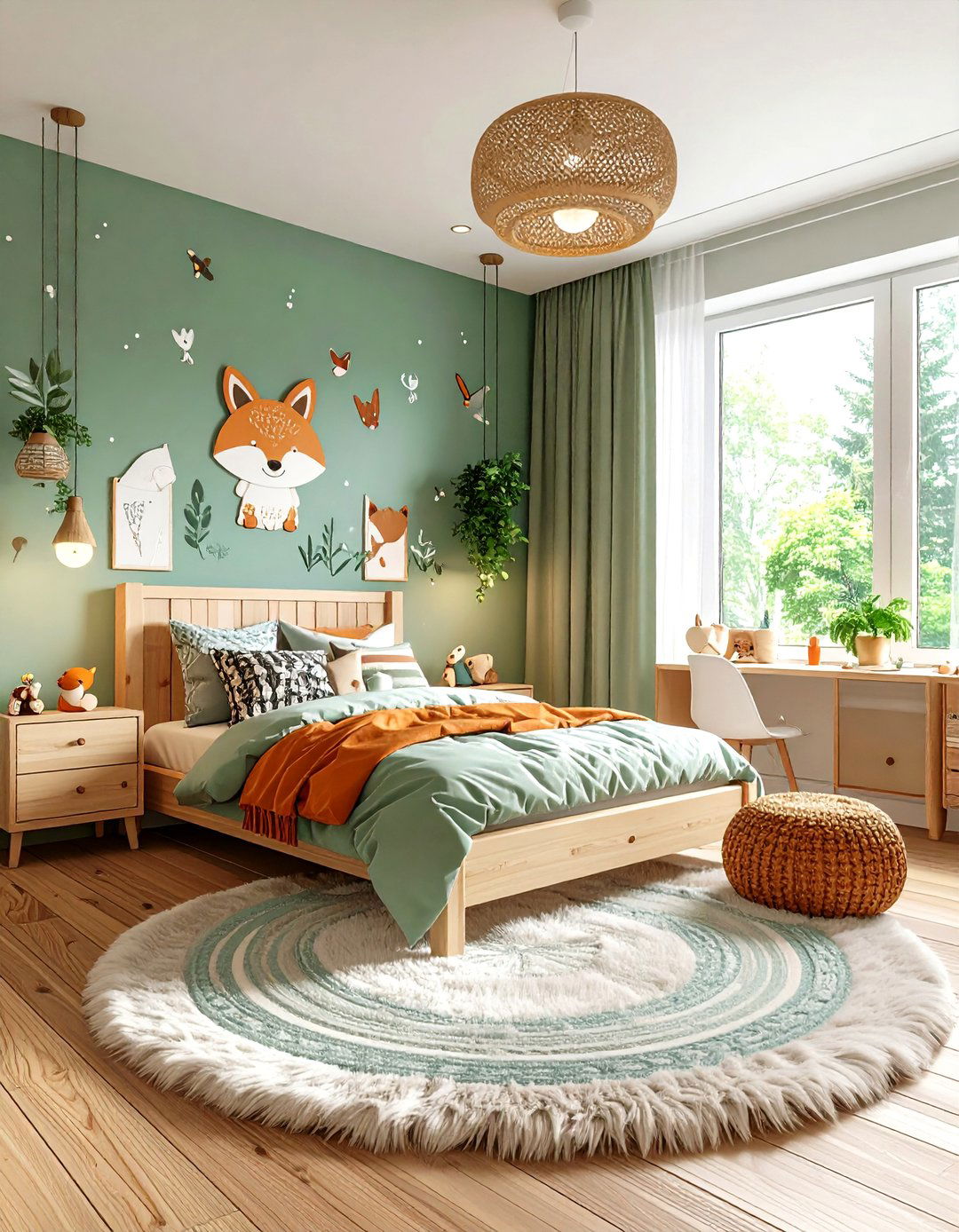 The Woodland Creatures Bedroom - 30 7 year old boy bedroom ideas