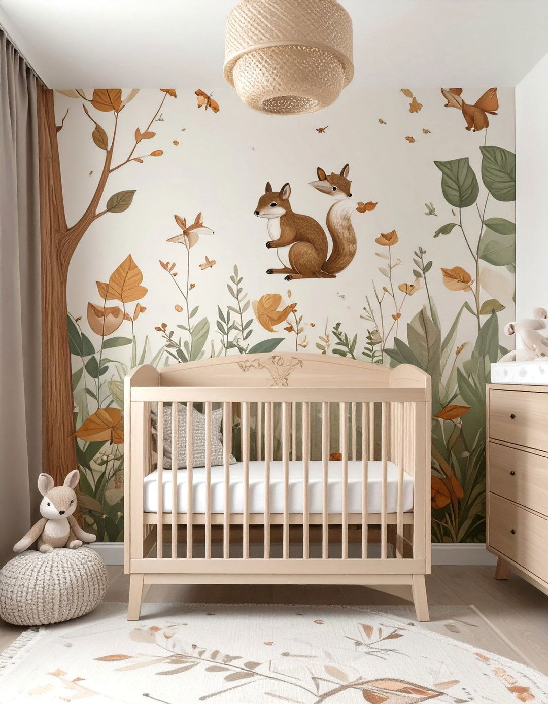 The Woodland Creatures Nursery - 30 art nouveau interior design ideas