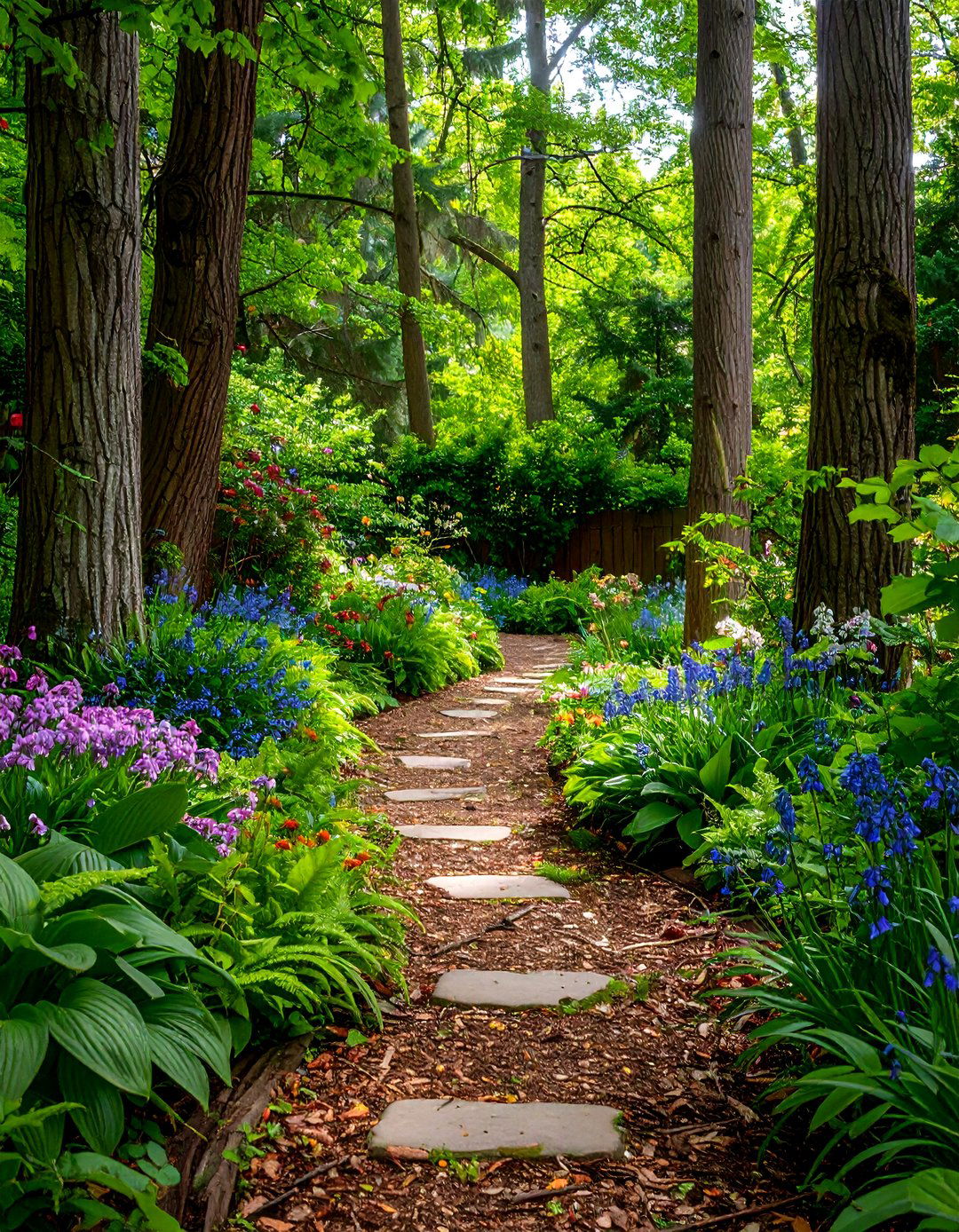 The Woodland Garden Layout - 30 garden layout ideas