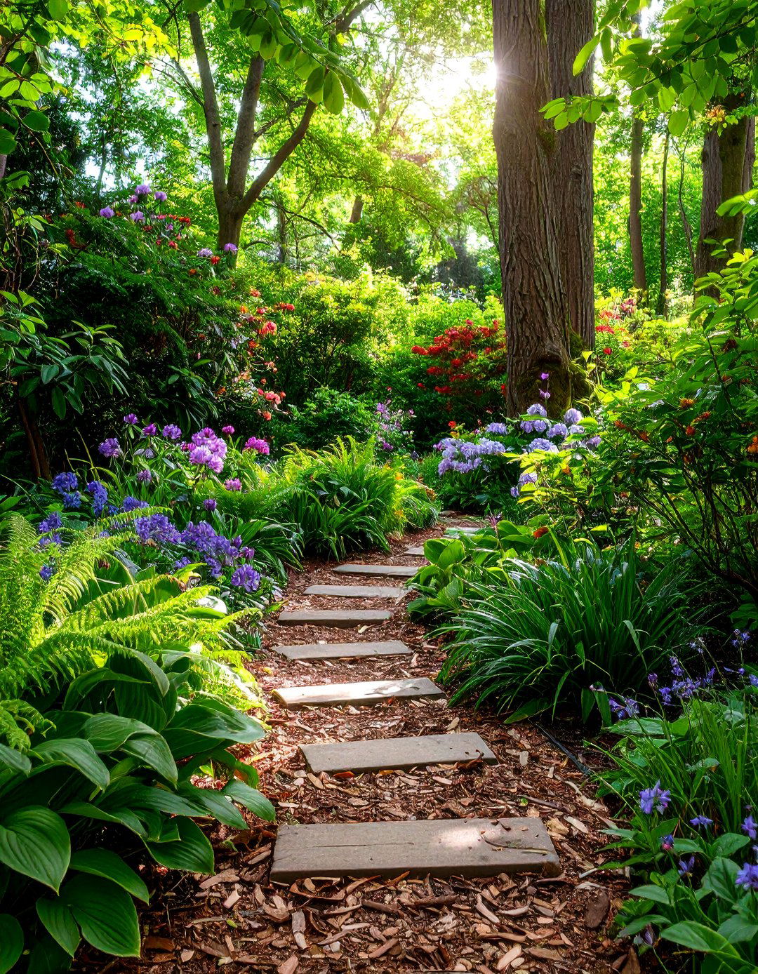 The Woodland Garden - 30 how to design a garden ideas
