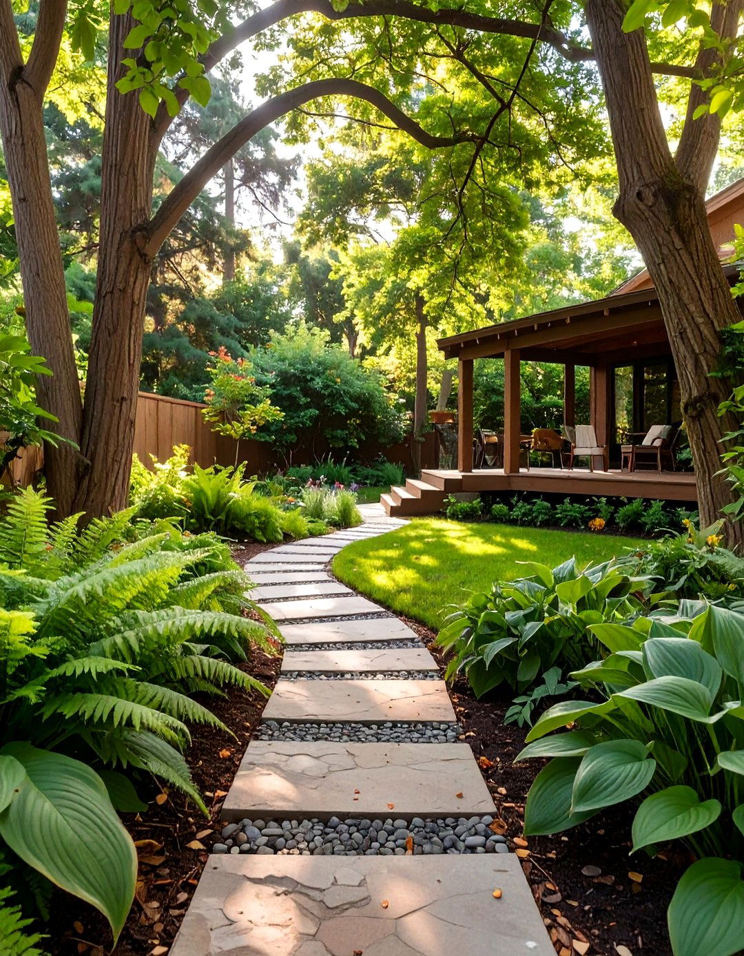 The Woodland Retreat Backyard - 30 backyard renovation ideas