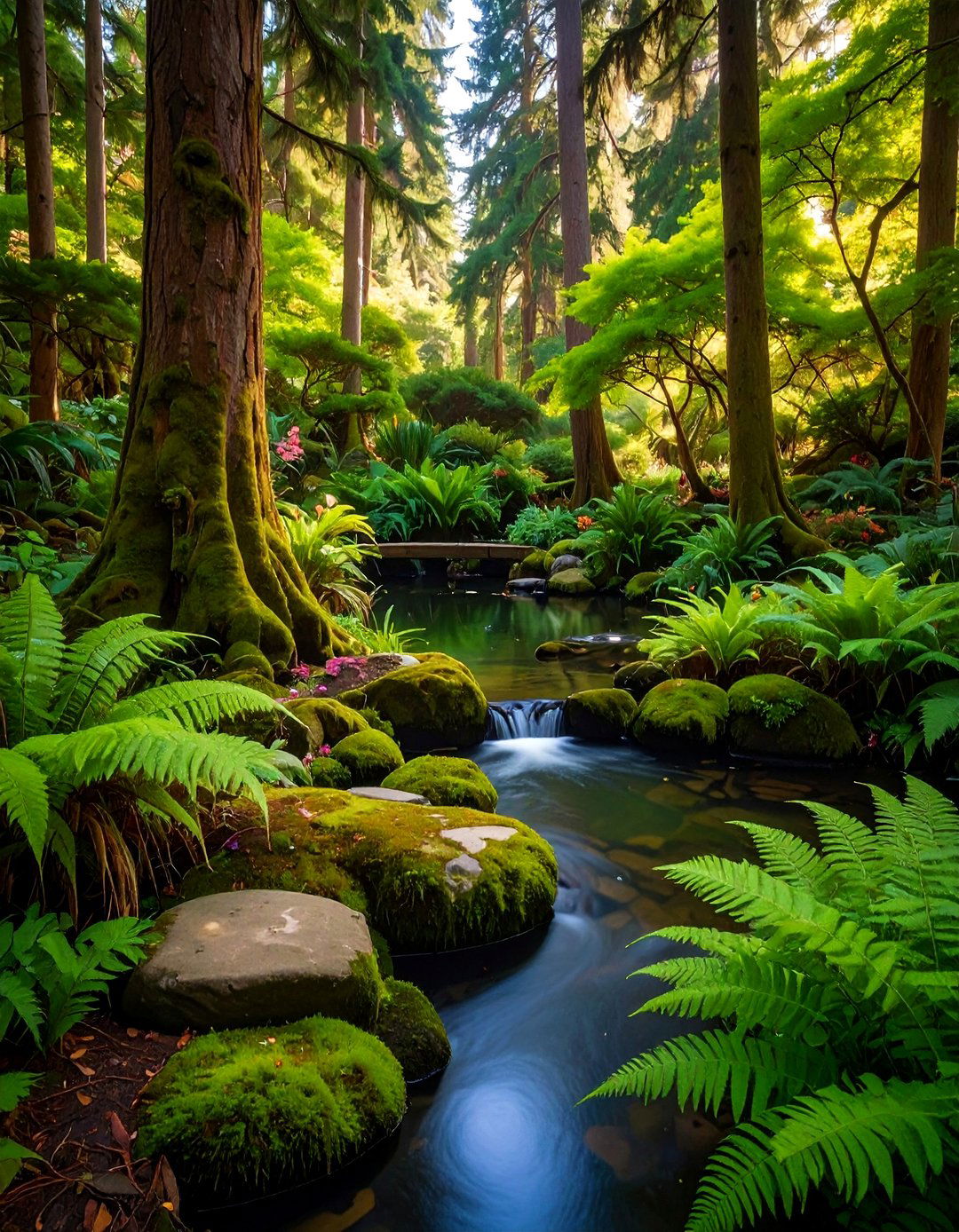 The Woodland Stream Pond - 30 backyard koi pond ideas
