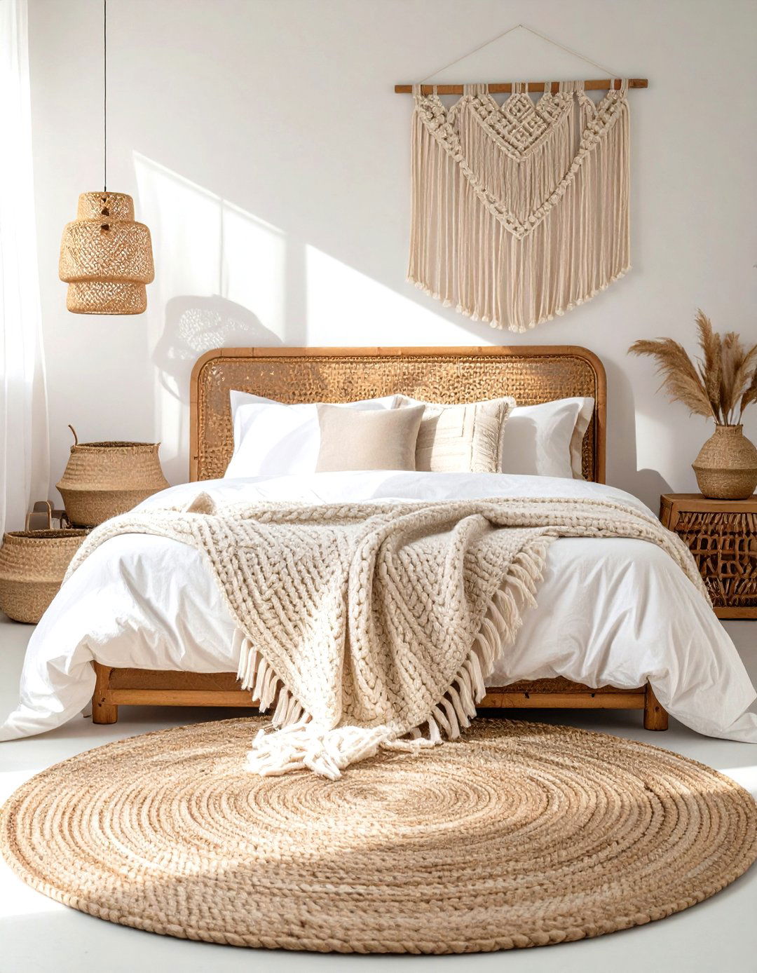 The Woven Textures Bedroom - 30 country bedroom ideas