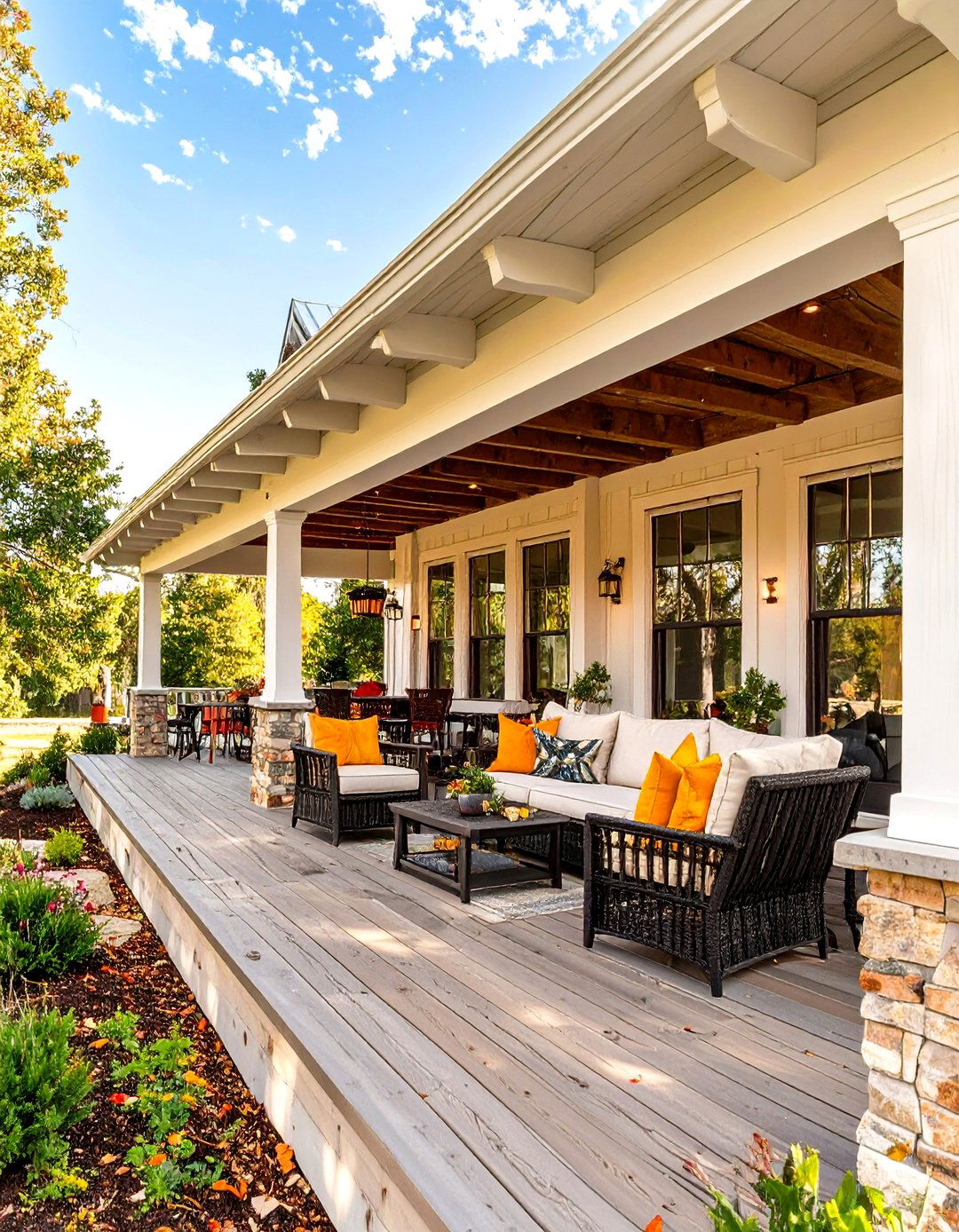 30 Front Porch Ideas for Ranch Style Homes: Before & After - We Love ...