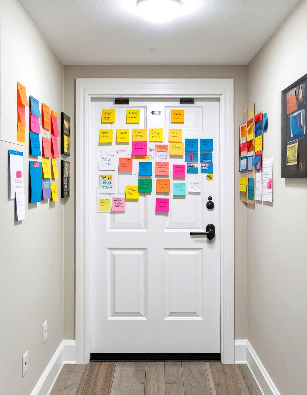 The Writable Surface Basement Door - 30 basement door ideas