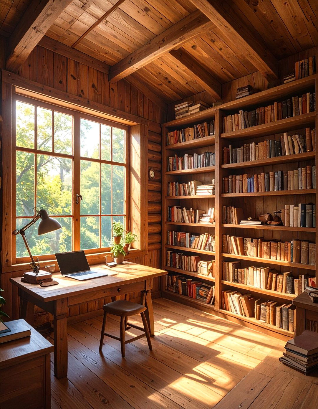 The Writers Cabin Shed - 30 man cave shed ideas
